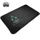 Удобный коврик для двери Vala, коврик для ног, Valhalla, Assassin Assassins, Логотип Creed Valhalla, художественное оформление, дата выпуска