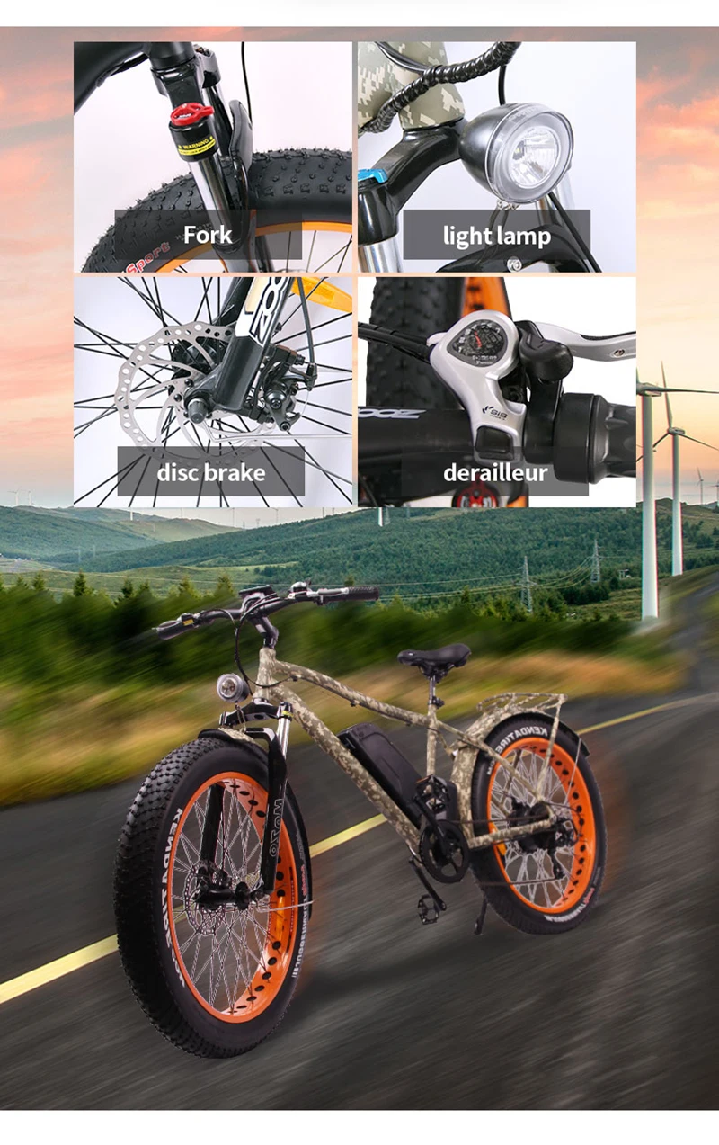 EZBIKE 26 дюймов, электровелосипед 48 В 14ah батарея Электрический горный велосипед 750 Вт двигатель cynegetic EBike мощный электрический велосипед