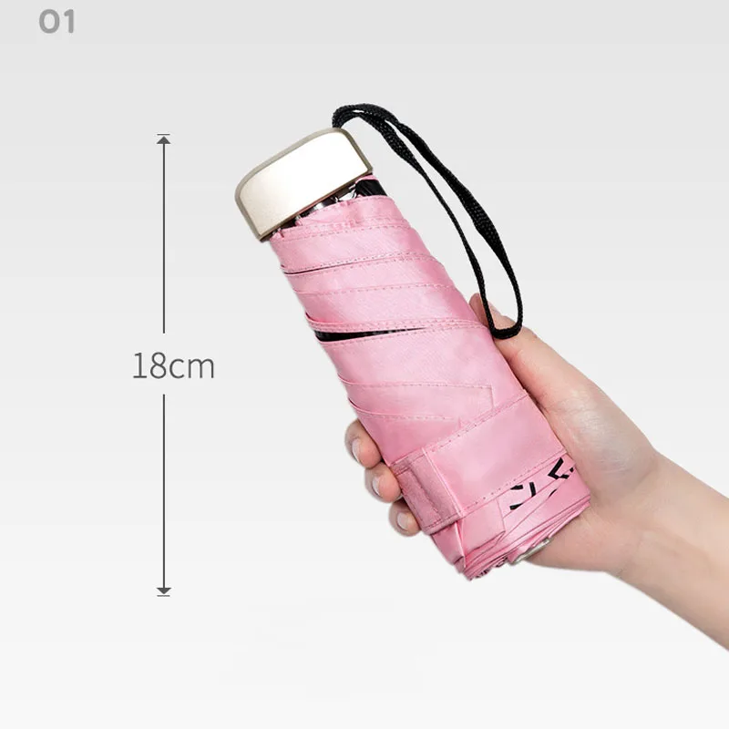 Телефон Размеры мини Карманный Женский Зонт мужчина Сверхлегкий дождь зонтик от