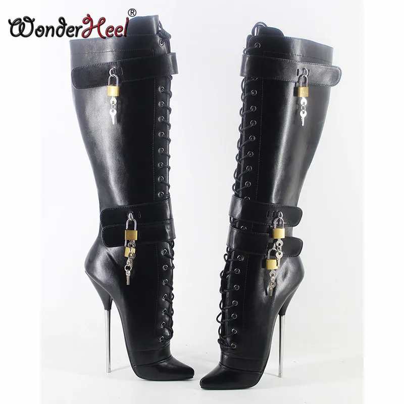 Wonderheel новинка 2020 туфли на шпильке 18 см из матовой кожи сексуальные