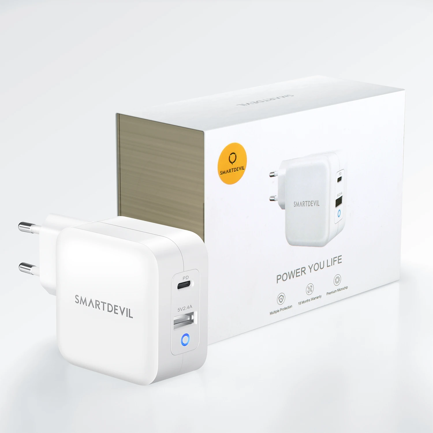 Зарядное устройство SmartDevil PD для планшета 65 Вт Quick 3 0 4 | Мобильные телефоны и