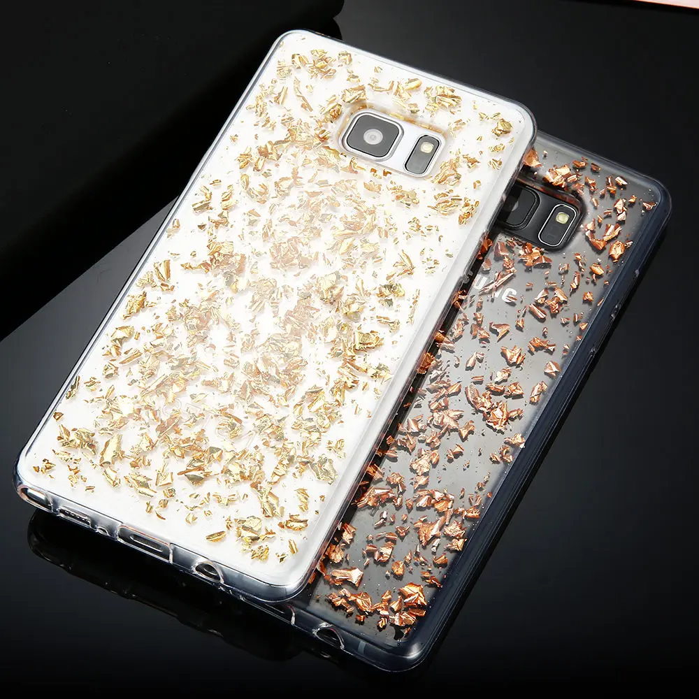 Роскошный чехол KISSCASE с золотой фольгой для samsung Note 4 5 8 A J 3 7 чехлы блестящими