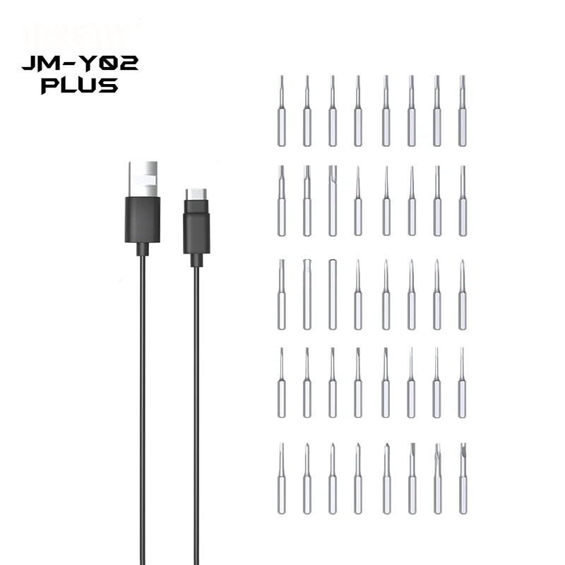 Электрическая отвертка JM-Y02 PLUS перезаряжаемая Автоматическая ручная дрель