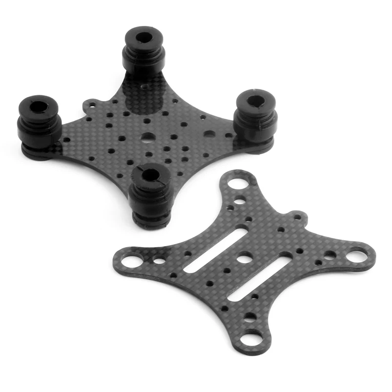 FPV углеродное волокно Антивибрационная пластина и резиновые шарики для Phantom 1 2