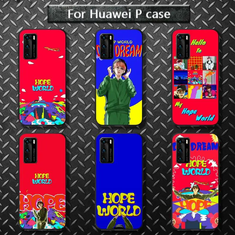 

Hope World Phone Case for huawei P40 pro lite P8 P9 P10 P20 P30 psmart 2019 2017 2018