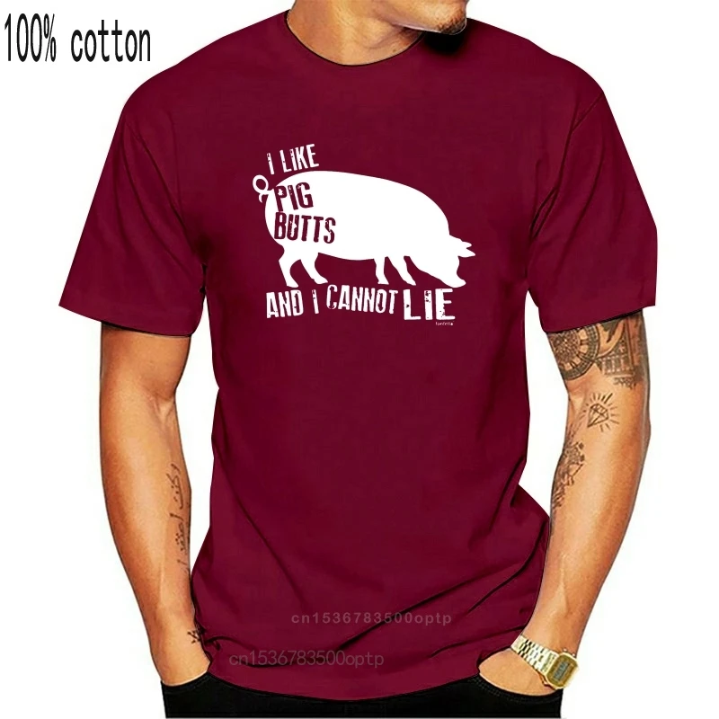 

Новая мужская футболка I Like Pig Butts And I Not Lie, футболка на день рождения, бекон Foodie, свинина, Стильная летняя футболка