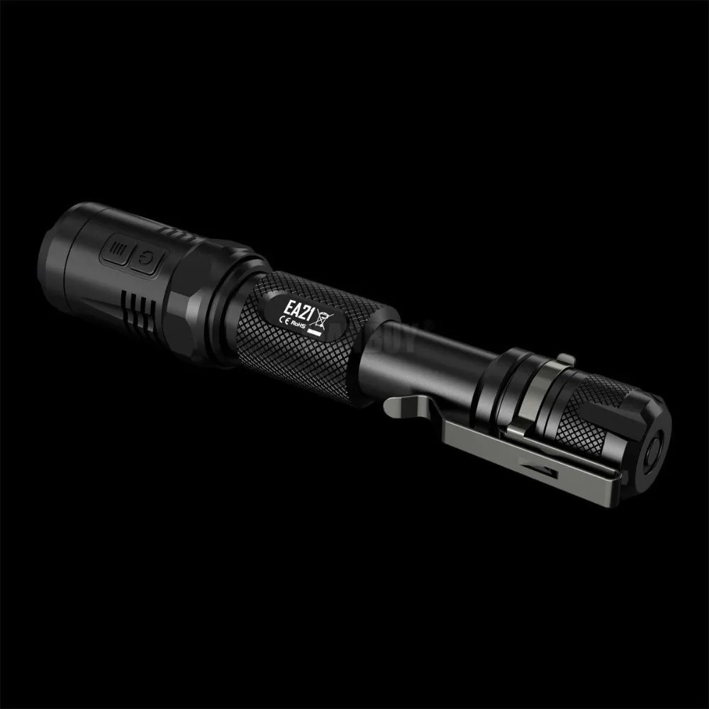 Лидер продаж белый и красный светодиодный фонарик NITECORE EA21 167 метров