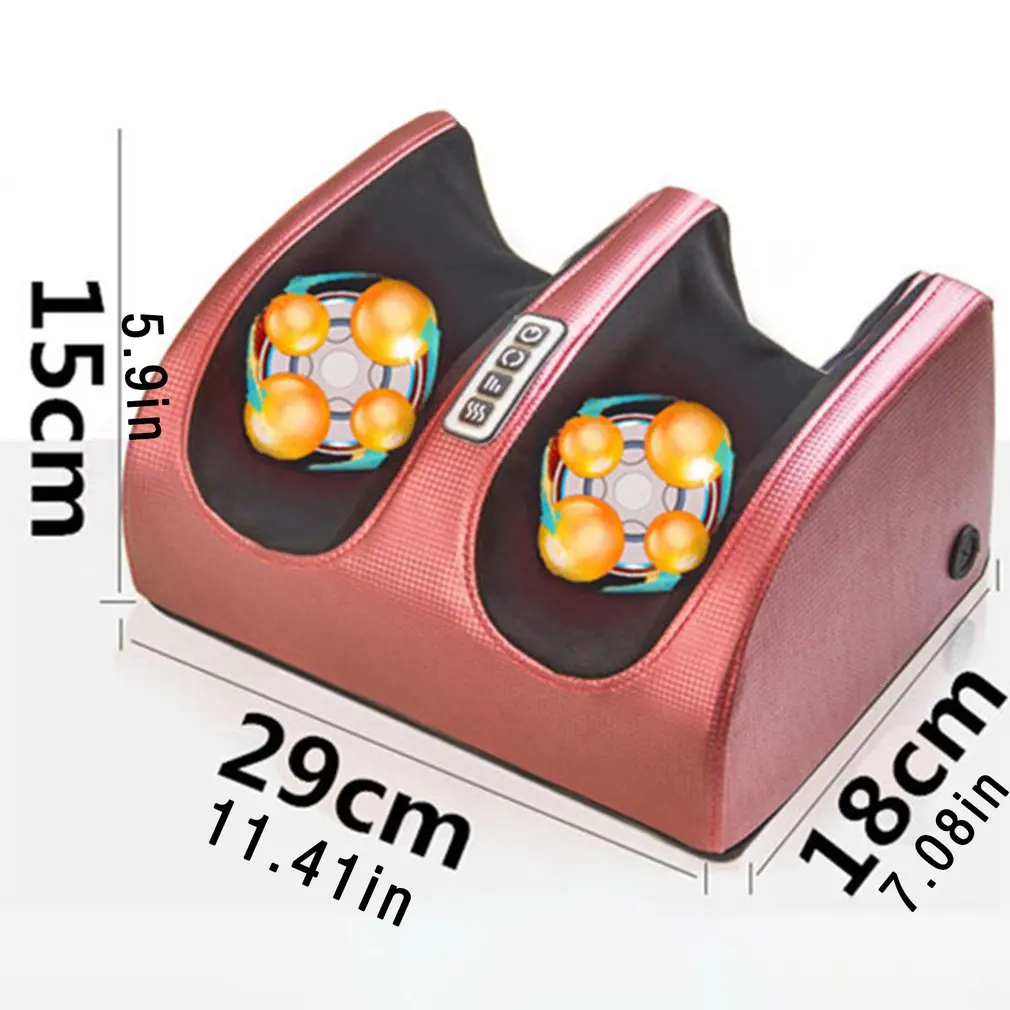 

Foot Massage Machine Electric Shiatsu Foot Massager Heating Therapy Foot Massage Roller for Relief Leg Fatigue Women Men Gift