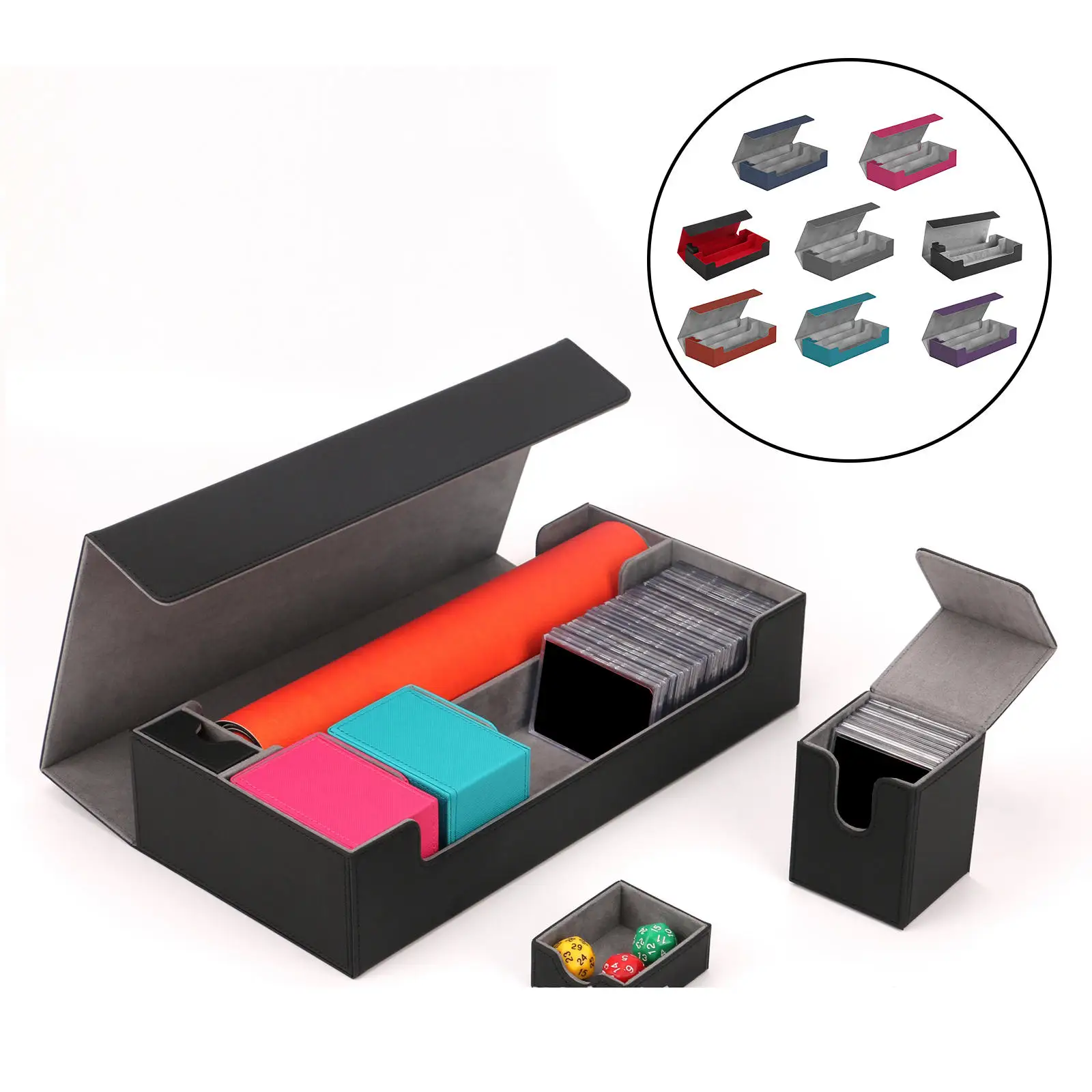 Футляр для карт памяти TCG OCG футляр хранения магнитных прочный Чехол Commander и