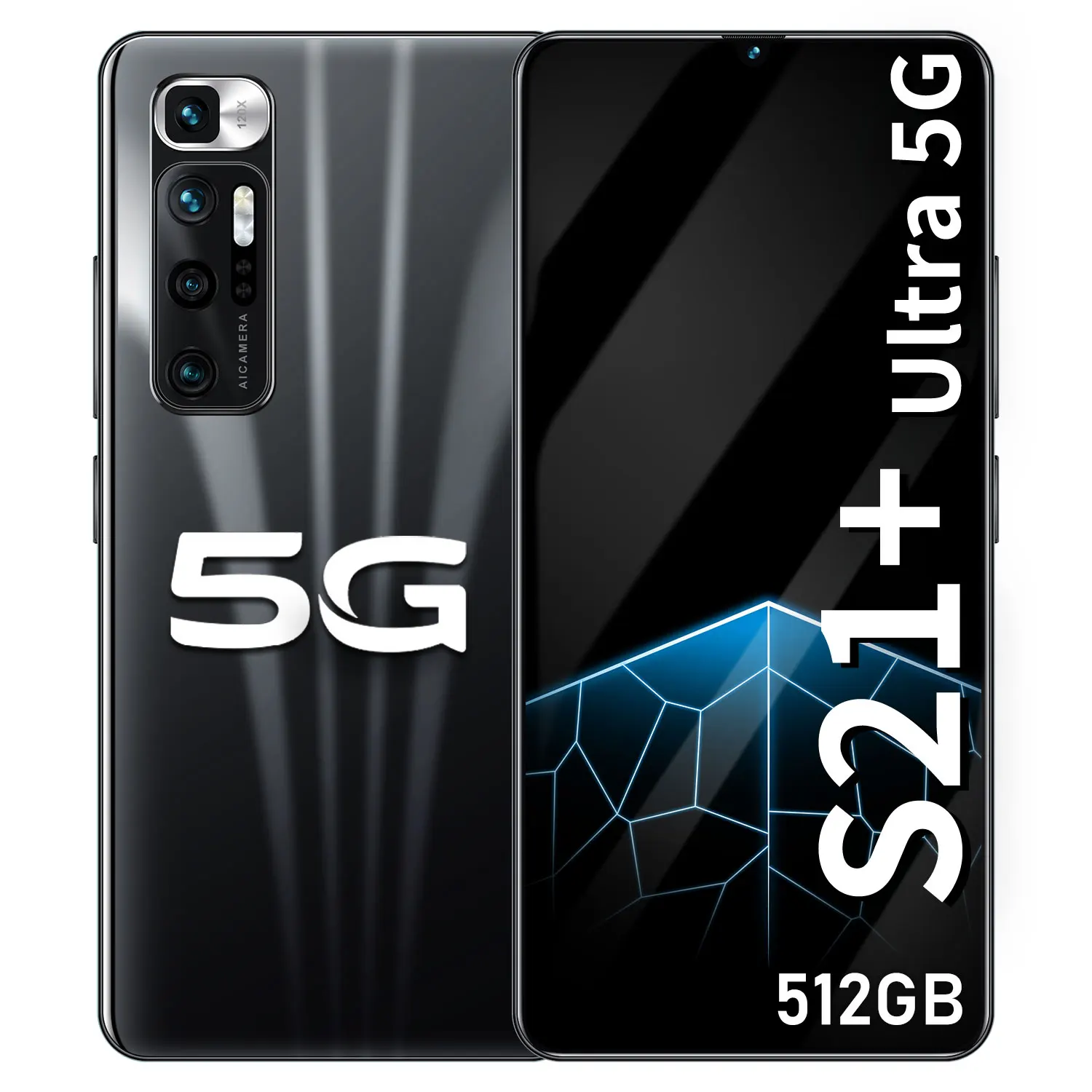 

Galaxy S21 + смартфон с 5,5-дюймовым дисплеем, ОЗУ 12 Гб, ПЗУ 512 ГБ, 24 Мп + 48 МП