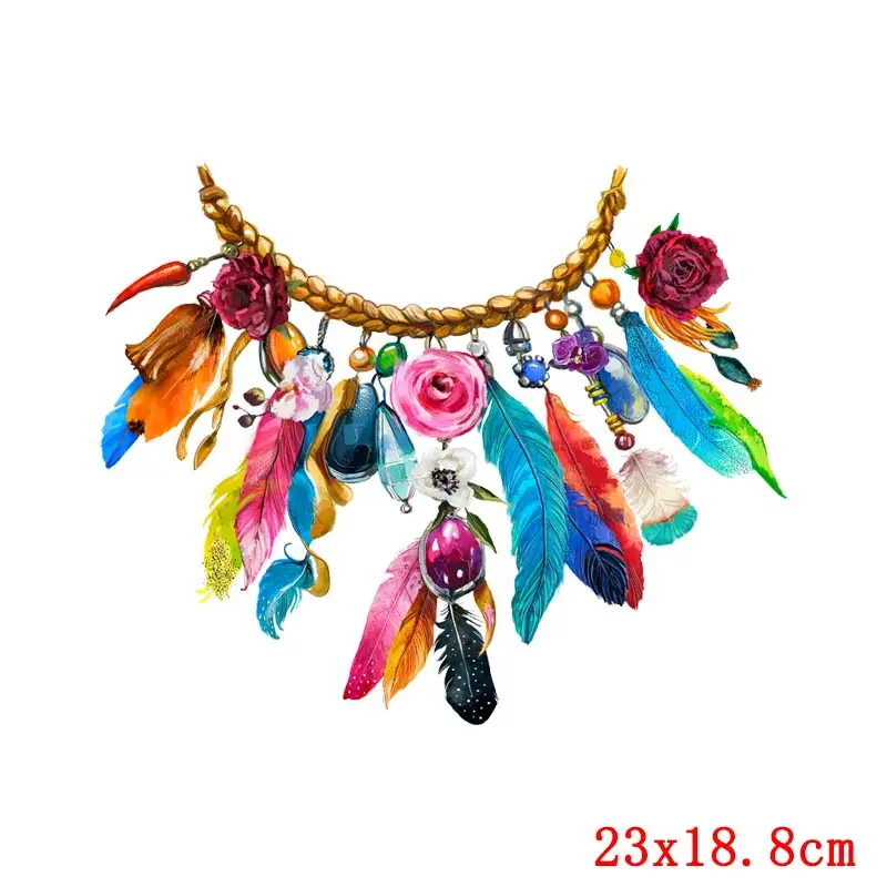 Перьевые термопереводные виниловые утюжки для одежды милые наклейки глажки