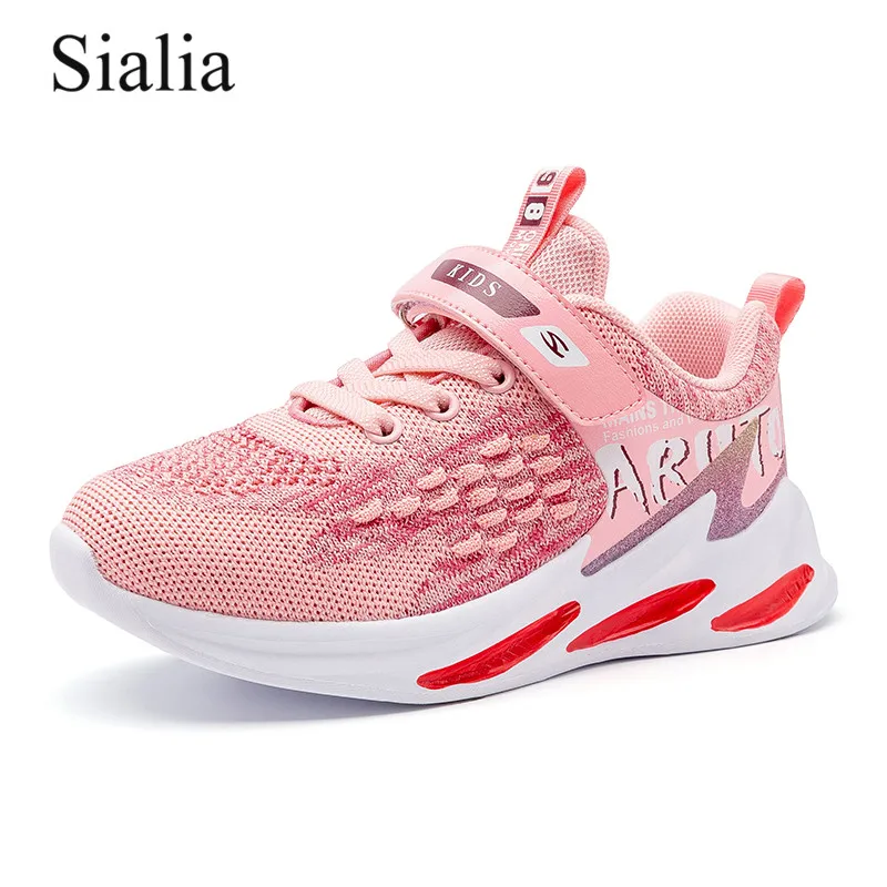 Sialia Boys Casual Shoes For Kids Sneakers Children Shoes Girls Sneakers Mesh Autumn Sport School Footwear tenis menino