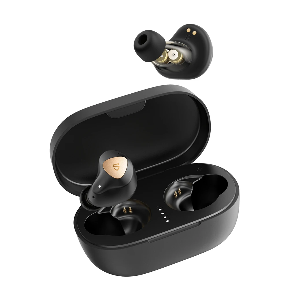Беспроводные наушники SoundPEATS Truengine 3 SE Bluetooth TWS APTX двойной микрофон CVC 8 0 сенсорное
