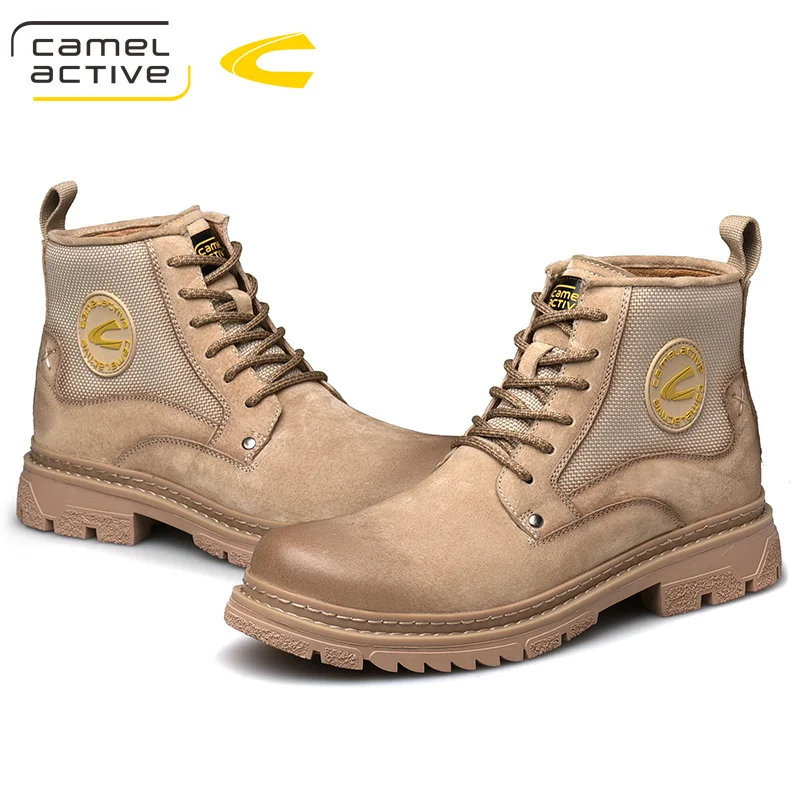 Camel Active новые мужские уличные туристические ботинки Нескользящие прочные
