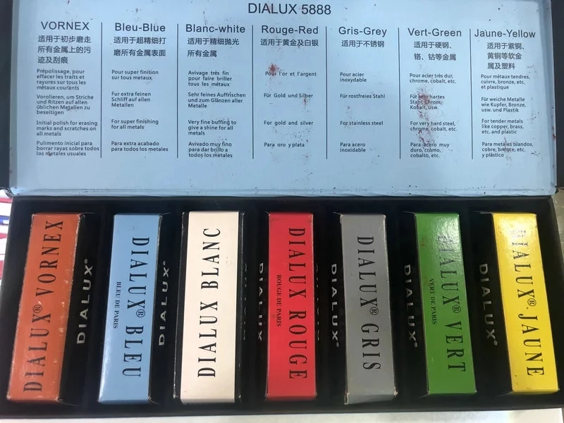 

DIALUX полировочная паста для ювелирных изделий