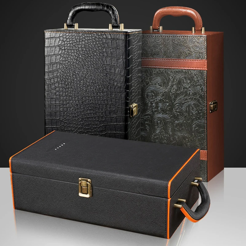 Подарочная сумочка для ювелирных изделий деревянная коробка вина чехол с