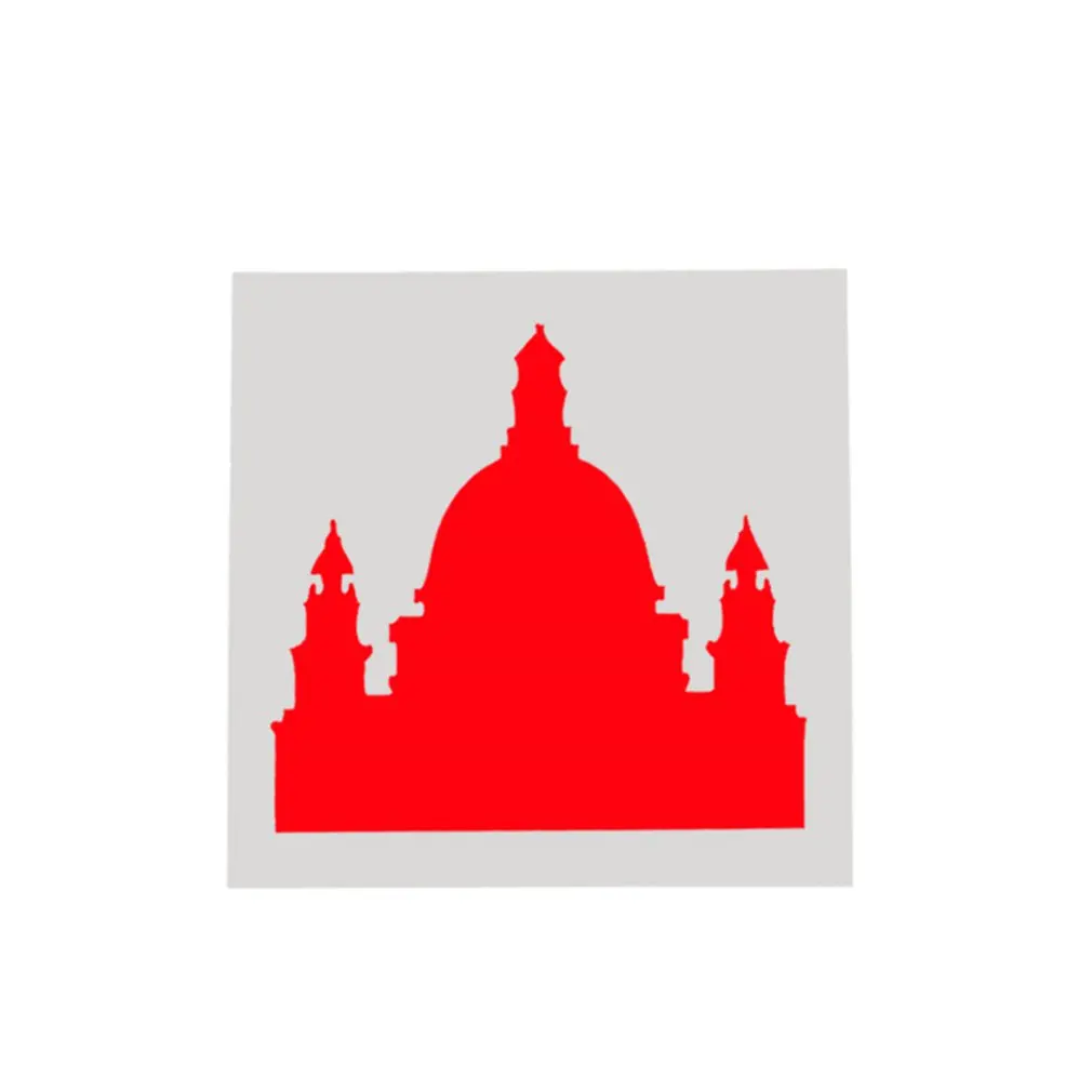 Полые ручной росписью торт спрей шаблон пластик мультфильм Рождество формы