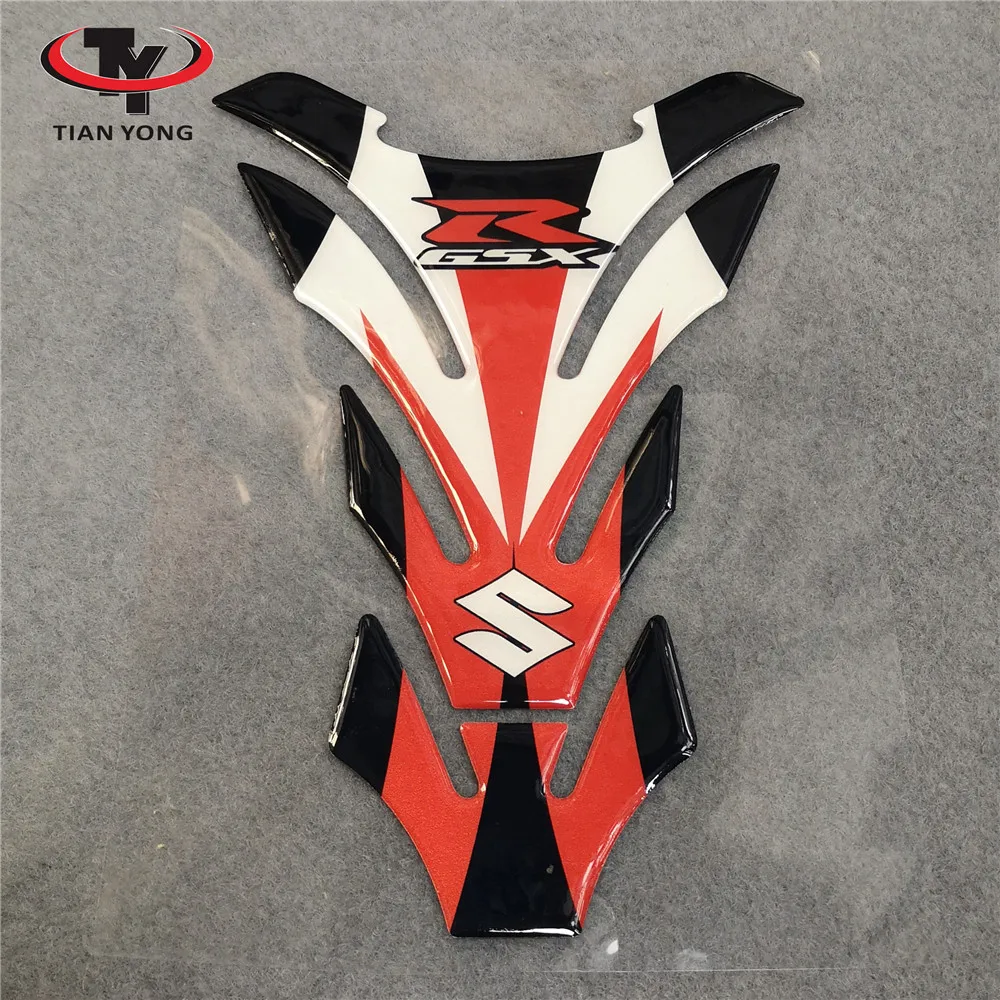Светоотражающая 3D Смола для Suzuki GSXR600 GSXR750 GSXR1000 K1 K2 K3 K4 K6 K7 K8 K9 подкладка резервуара |