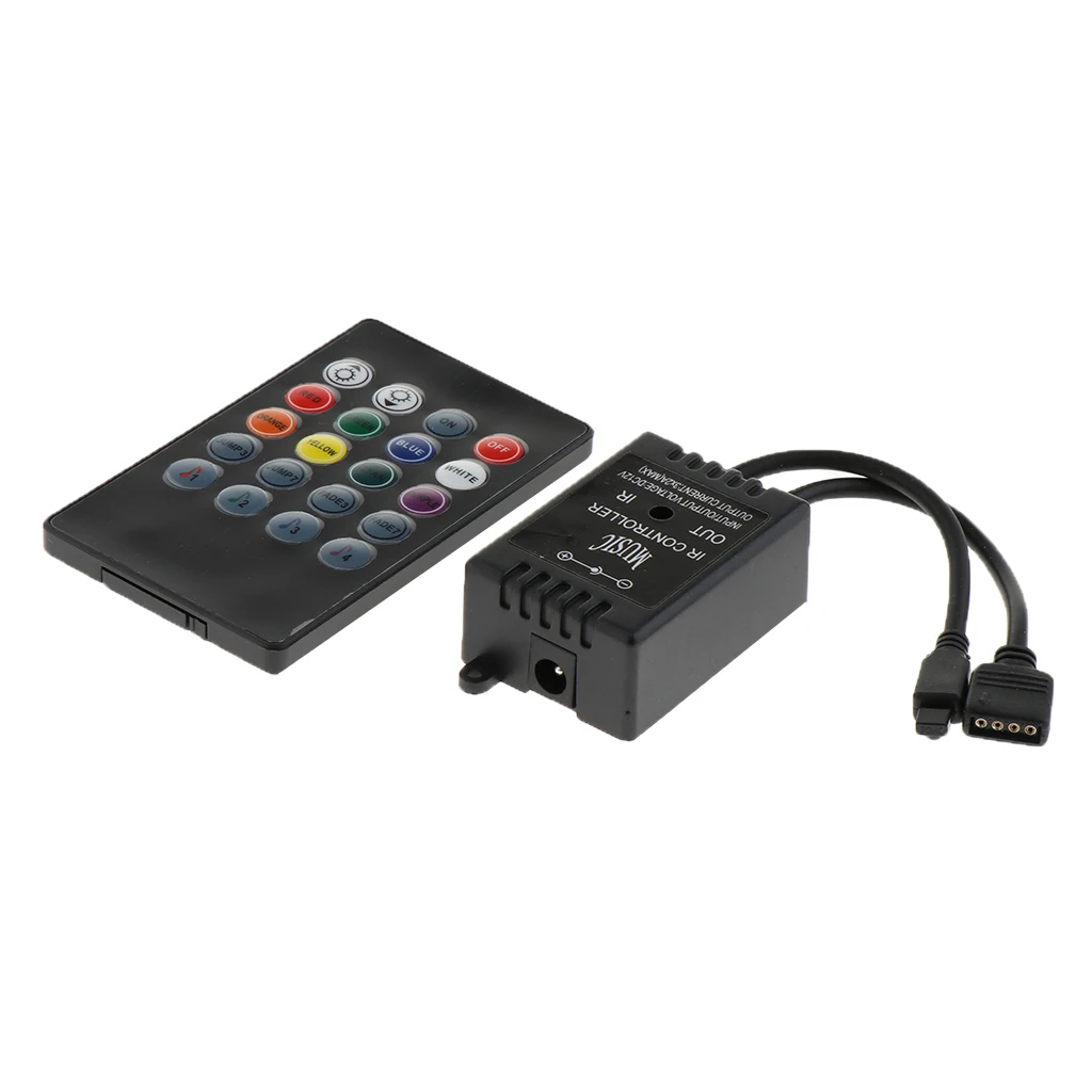 

20 Key LED Dimming Controller RGB Control with MOS Panel for Light Lamp