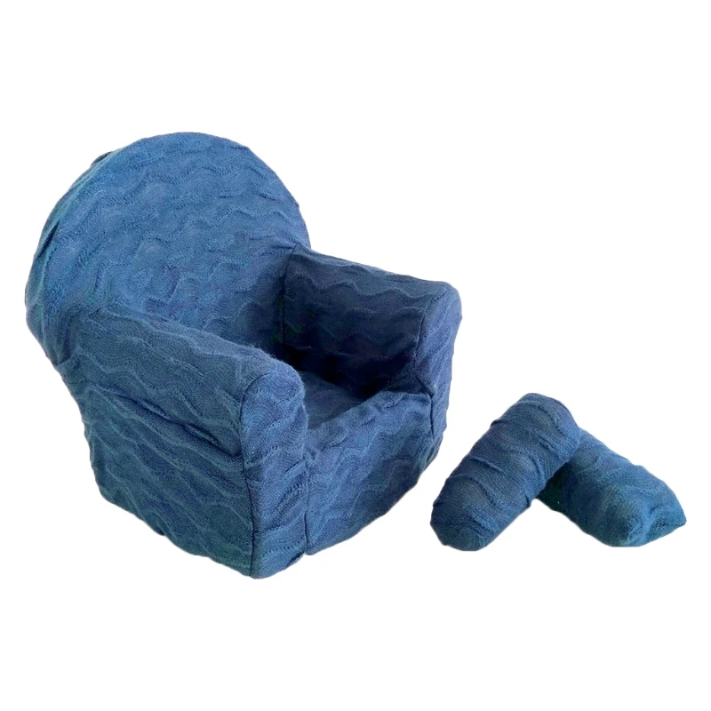 

HUYU 3 Pcs/set Newborn Baby Posing Mini Sofa Arm Chair Pillows Infants Photography Props Poser Photo Accessories