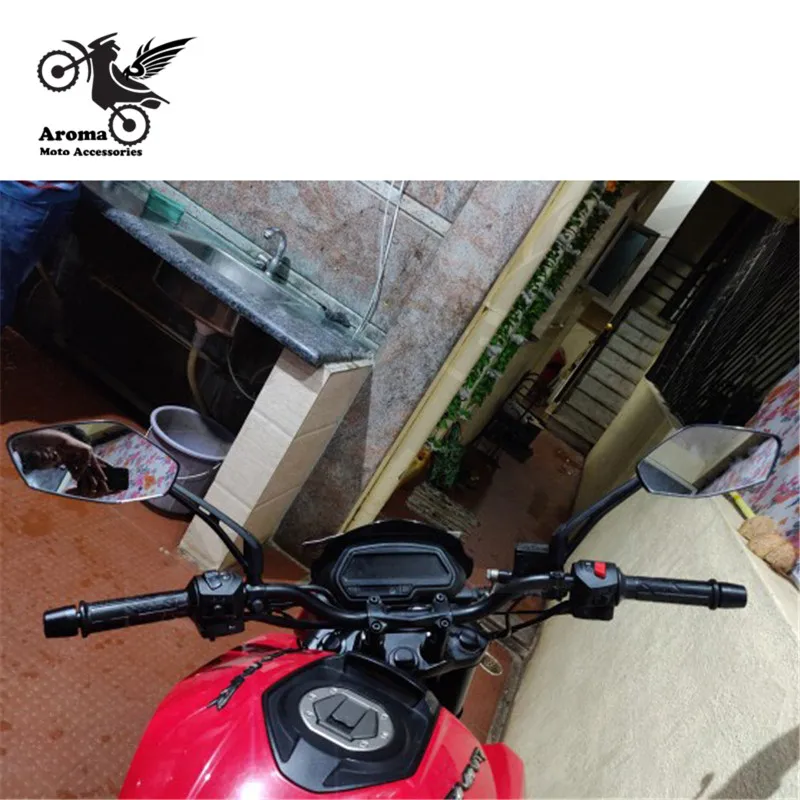 Универсальный 8 мм 10 мм классический мото rbike части мото боковые зеркала для yamaha FZ1N FZ6N FZ8N XJ6N зеркало rcycle заднего вида