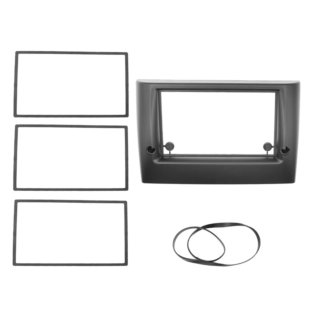 

Car Stereo Frame Auto Radio Fascia Trim Panel Kit for FIAT STILO 2010 Double Din Audio Player Install Surround Facia Cover Bezel