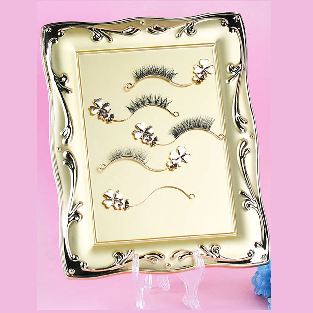 Durable Salon Magnetic Metal Holder Decoration Home Station Tool Eyelash Extension Display Frame Set Stand Makeup Individual | Красота и
