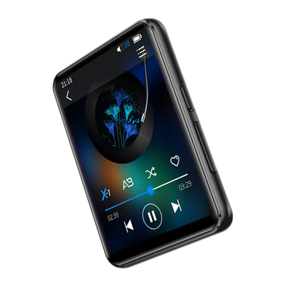 Полный сенсорный экран Bluetooth MP3 музыкальный плеер с fm-радио видеоплеер проигрыватель электронных книг MP3 с динамиком для BENJIE X5