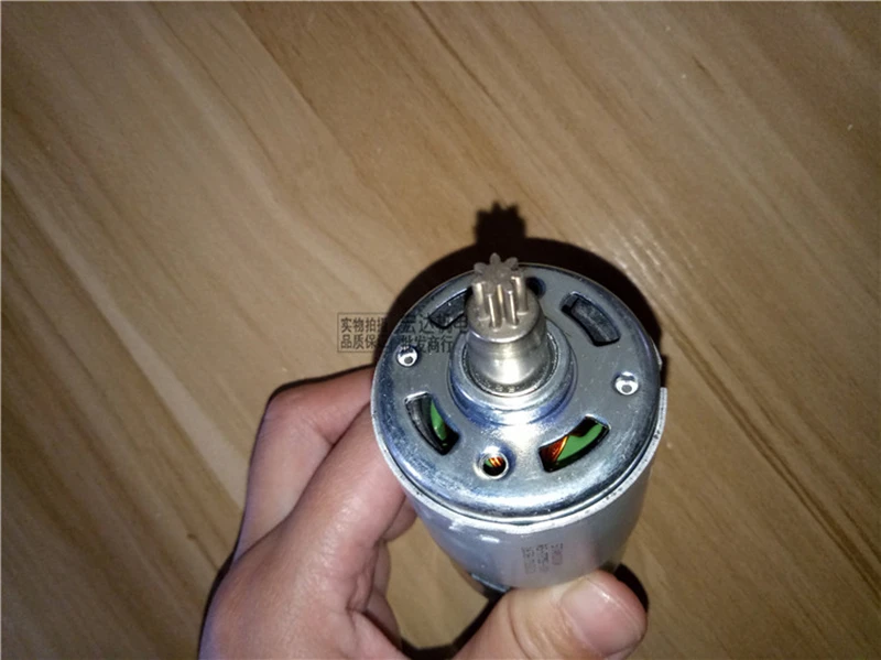 Электрический гаечный ключ 18 в 7 зубьев 775 двигатель постоянного тока литиевая