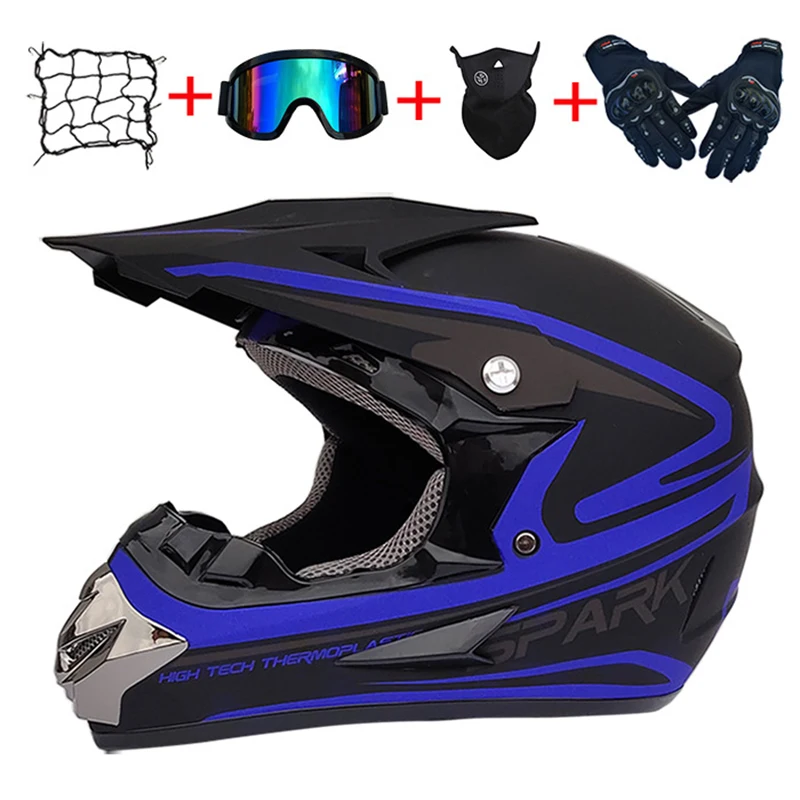 

4 Gifts Racing Motorcycle Helmet Off Road Motocross Motorbike Downhill Casco Moto Vintage Scooter Dirt Bike Capacete De Moto
