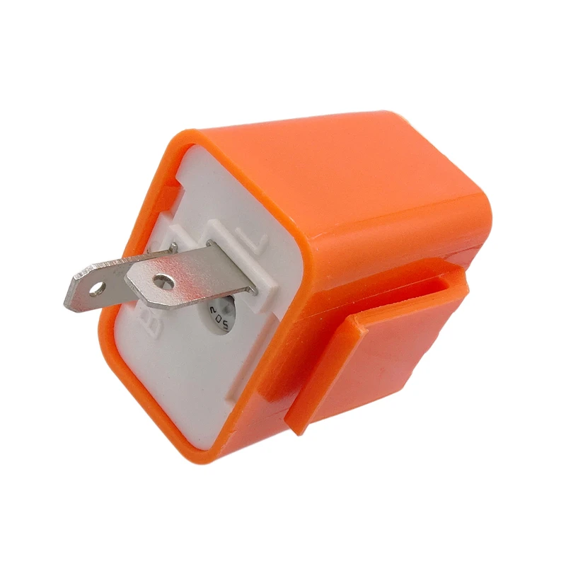 12 В Универсальный 2 контактный Светодиодный проблесковый реле мотоциклетный