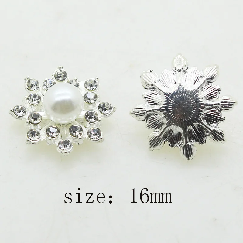 Аксессуары для ювелирных изделий 2019 модные 10 шт. 16 мм Цветы из сплава сделай сам