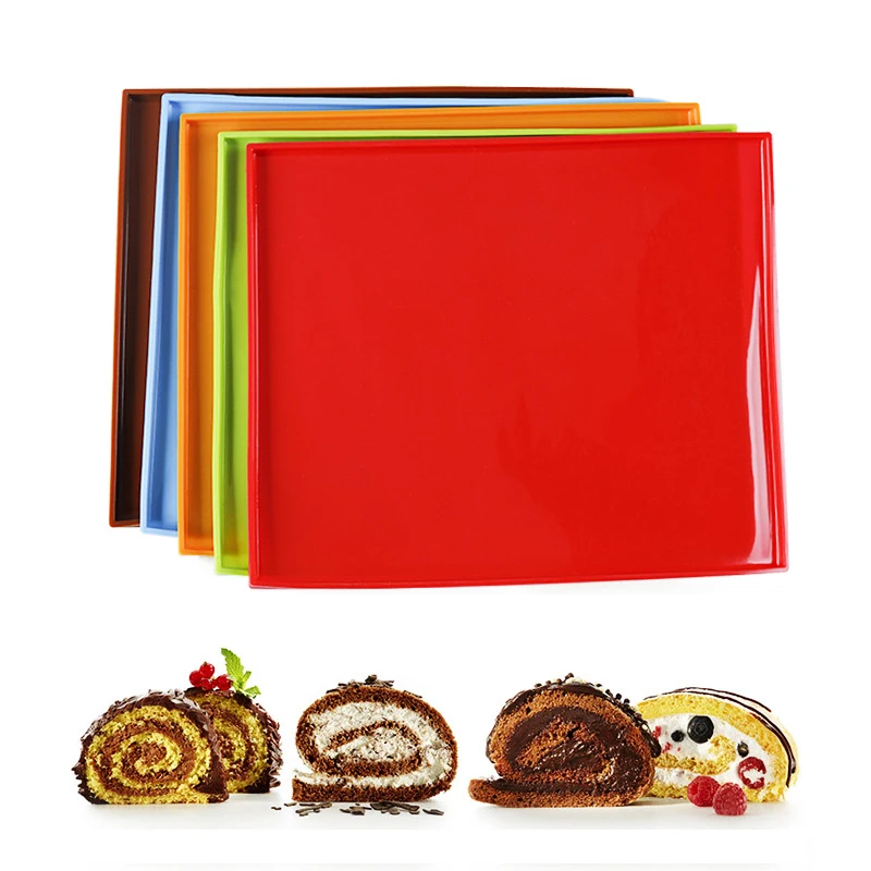 1 шт. Швейцарский рулон макарон коврик инструменты антипригарные выпечки