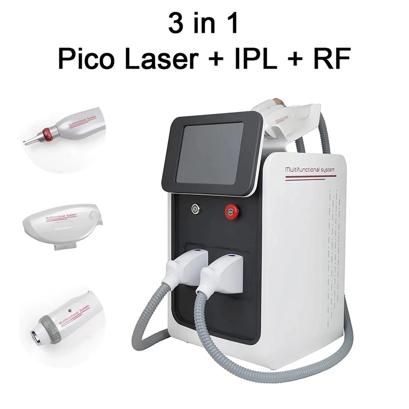 

2022 Factory Price Good Quality Face Lifting Nd Yag Ipl Hair Diode Laser Removal Machine portable IPL+RF+Nd yag laser machine