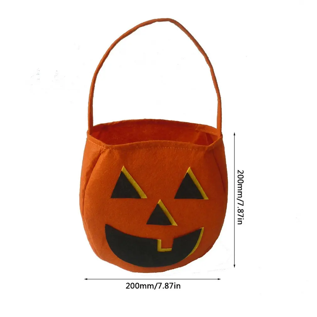 Хэллоуин вечеринки с этой корзина для сладостей призрак Праздничная Тыква Белый