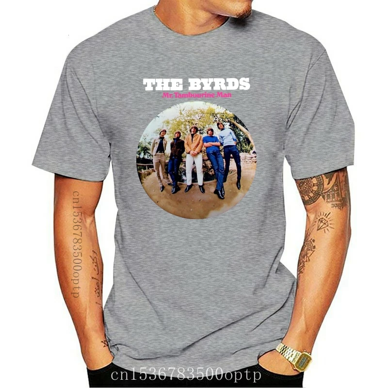 

New 2021 The Byrds Album Logo Retro Band Men'S Black T-Shirt S M L Xl 2Xl 3Xl Customize Tee Shirt