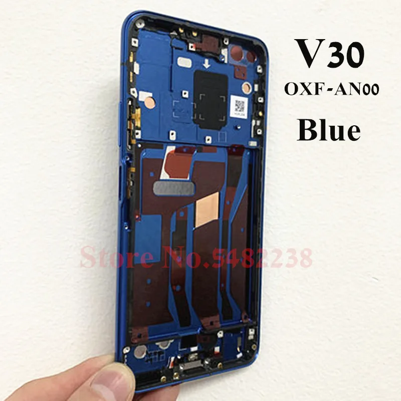 100% Original Middle Frame For Huawei Honor V30 OXF-AN00 V30pro OXF-AN10 LCD Front Cover With Side buttons Replacement | Мобильные