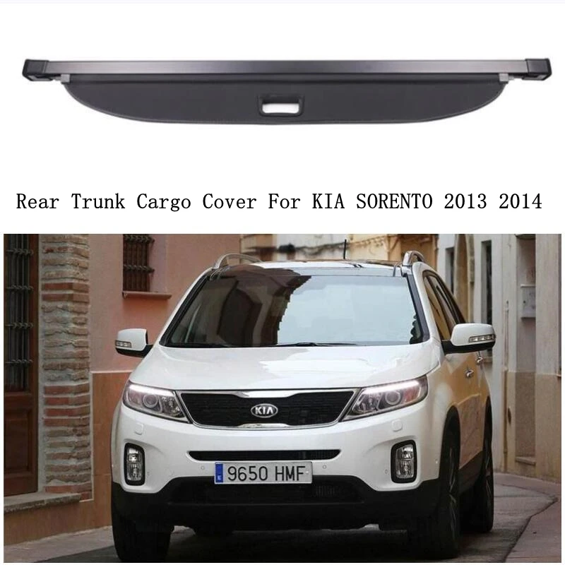 Защитная накладка на задний багажник для KIA SORENTO 2013 2014 автомобильные аксессуары |