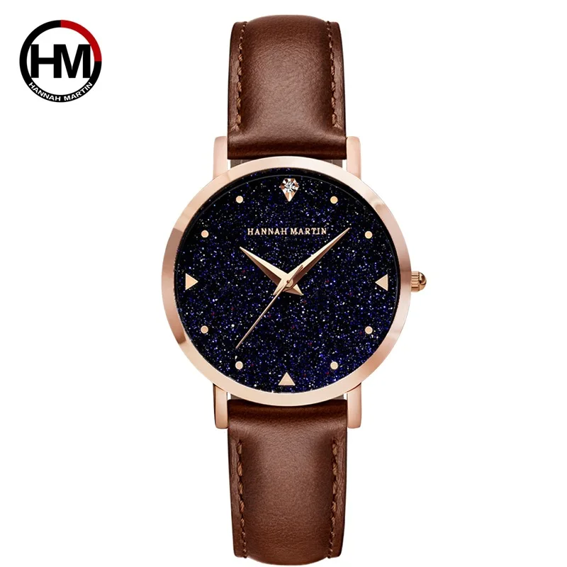 Оригинальные импортные Топ люксовый бренд японский механизм кварцевые часы