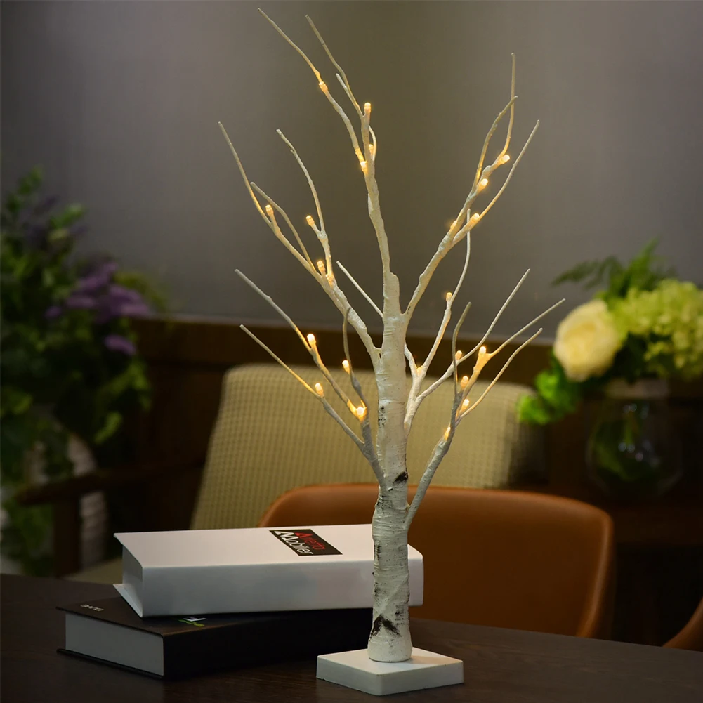 

Battery Operated Indoor Durable Birch Twig Tree Warm White Branches Decoration