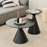 italian coffee table set light luxury round coffee tables combination modern living room sofa side table bedroom bedside table