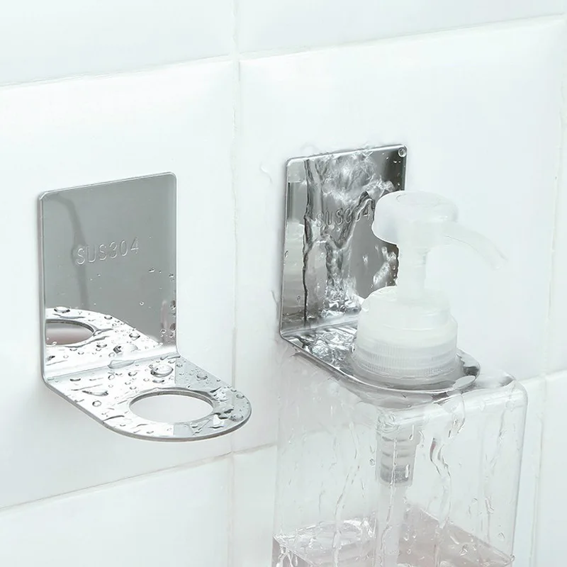Настенный держатель для дозатора жидкого мыла из нержавеющей стали |