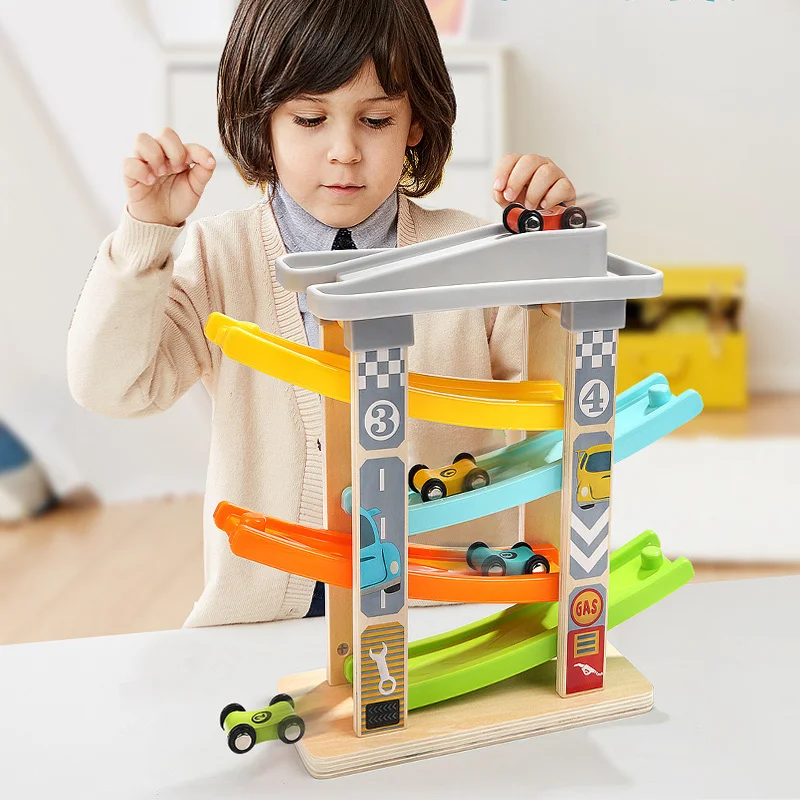 Детские развивающие игрушки TOPBRIGHT на рельсовой направляющей наборы игрушек для