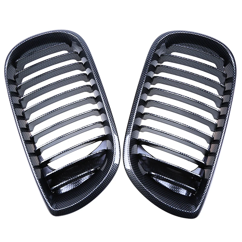Grills posbay для BMW 3 Series E46 325i/325xi/330d Sedan 2001 2005 Facelift углеродное волокно|grill for bmw|kidney grillfront
