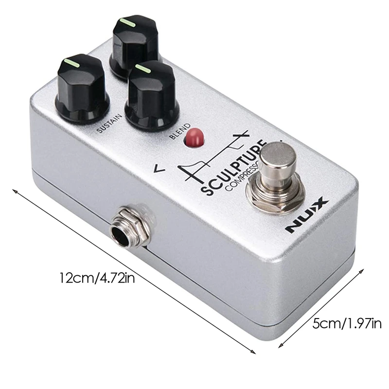 

NUX Sculpture Mini Compressor Guitar Effects Pedal Guitar Accessories