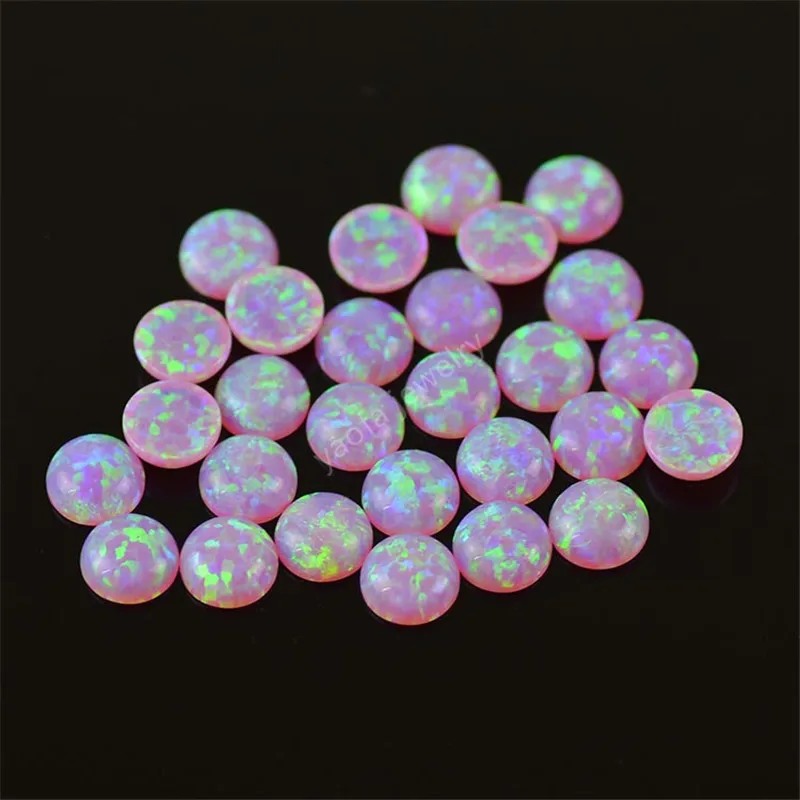 Оптовая цена горячая Распродажа круглый кабошон с плоской задней стороной от 2 мм