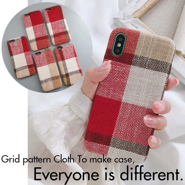 Ультратонкий Мягкий силиконовый чехол из ТПУ с тканевой текстурой для iPhone XS Max |
