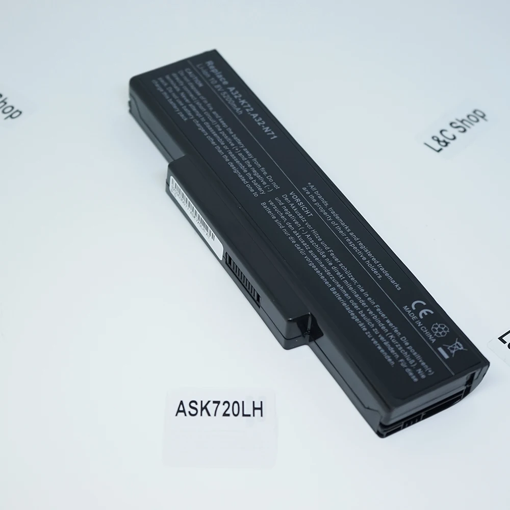 

Battery Pack Asus Series X72VM X72VN X72VR X73 X73B X73BR X73BY X73E X73S X73SD X73SI X73SJ Laptop Battery Replacement
