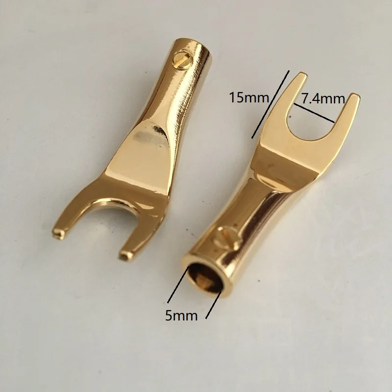 50 шт. медные вилки типа банан|Соединители| |