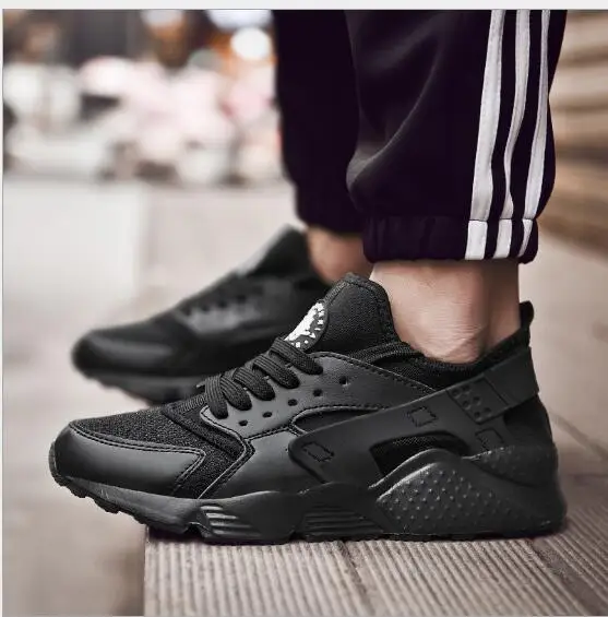 Новая повседневная модная спортивная обувь Корейская Мужская на толстой подошве